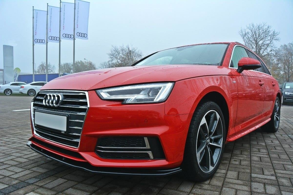 Maxton Design Front Splitter V.2 Audi S4 / A4 S-Line B9