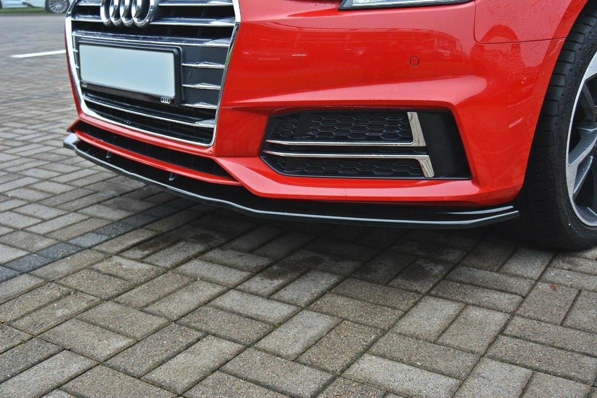 Maxton Design Front Splitter V.2 Audi S4 / A4 S-Line B9