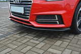 Maxton Design Front Splitter V.2 Audi S4 / A4 S-Line B9