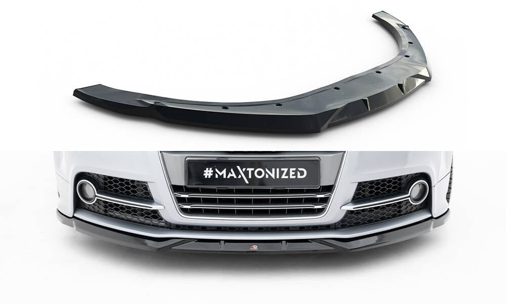 Maxton Design Front Splitter V.2 Audi TTS / TT S-Line 8J Facelift