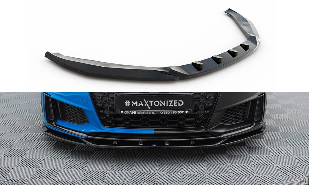 Maxton Design Front Splitter V.2 Audi TTS / TT S-Line 8S Facelift