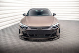 Maxton Design Front Splitter V.2 Audi E-Tron GT / Rs GT Mk1