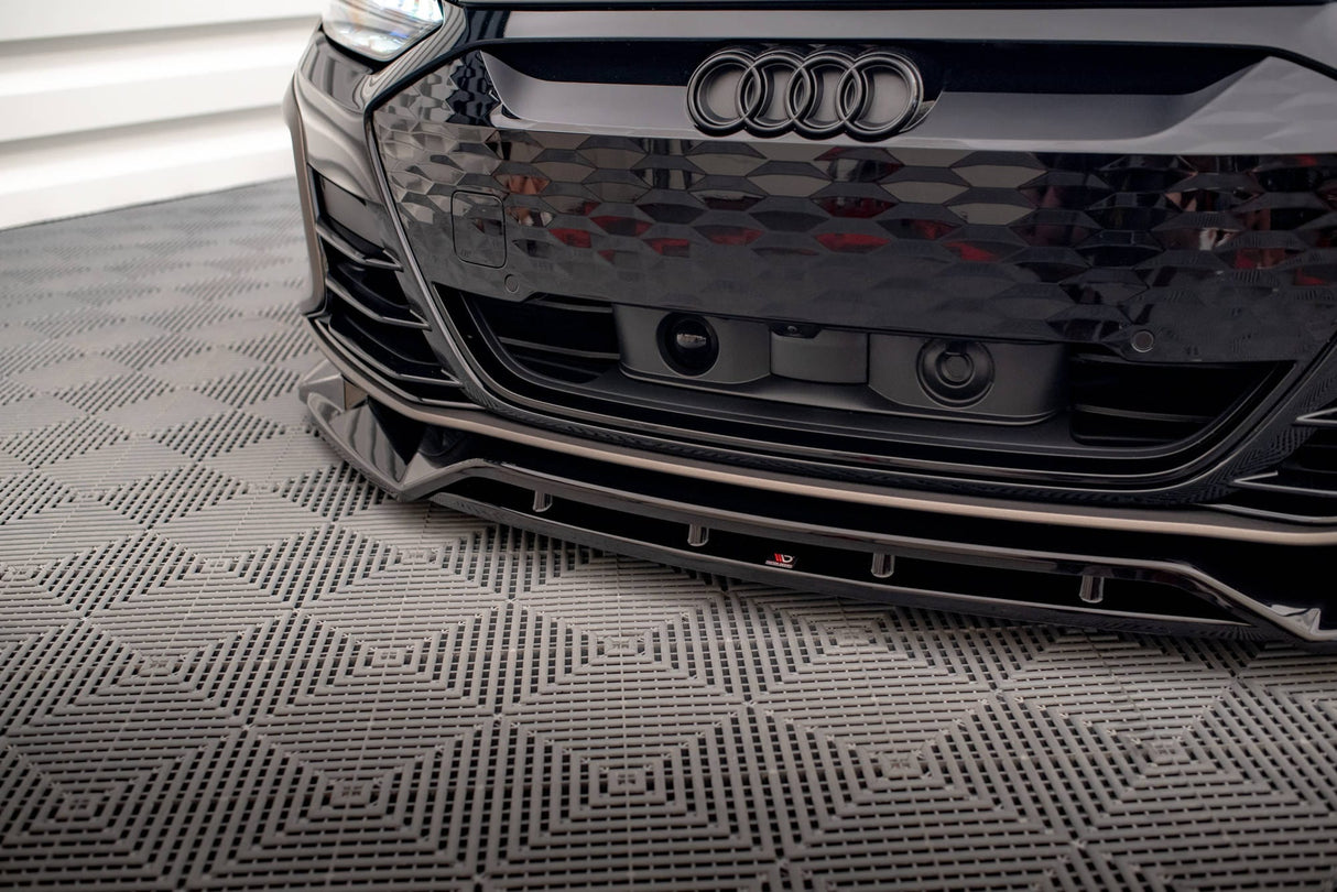 Maxton Design Front Splitter V.2 Audi E-Tron GT / Rs GT Mk1