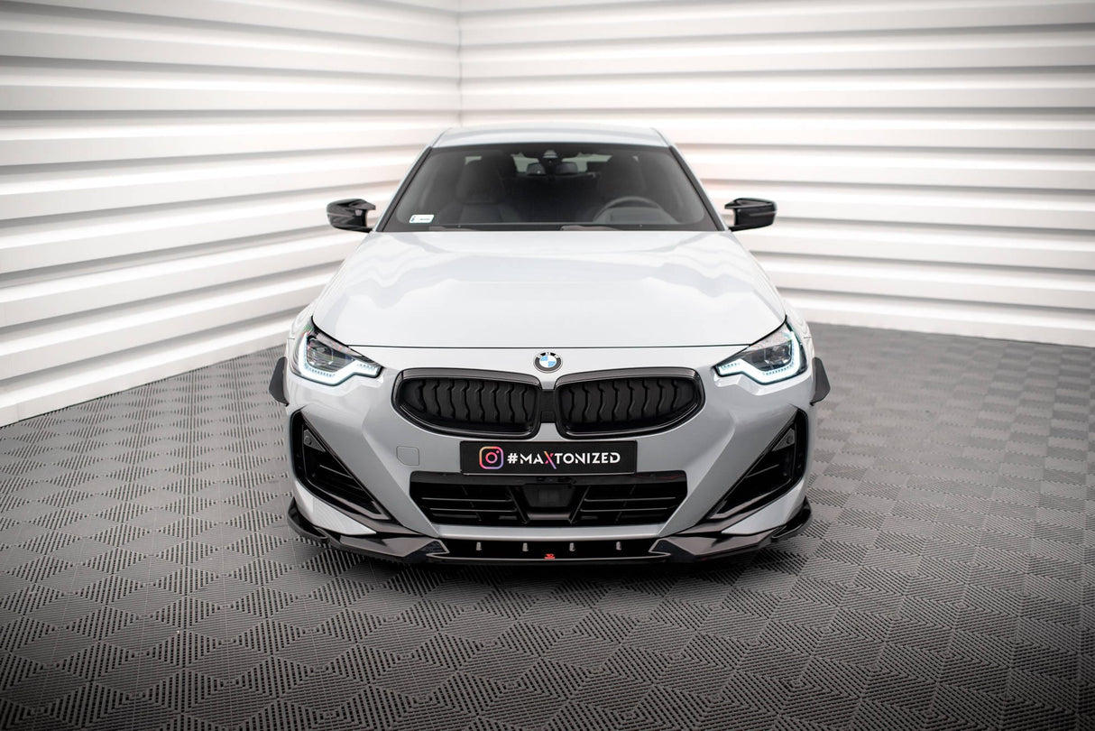 Maxton Design Front Splitter V.2 BMW 2 Coupe M-Pack / M240I G42