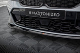 Maxton Design Front Splitter V.2 BMW 3 M340I / M-Pack G20 / G20 Facelift