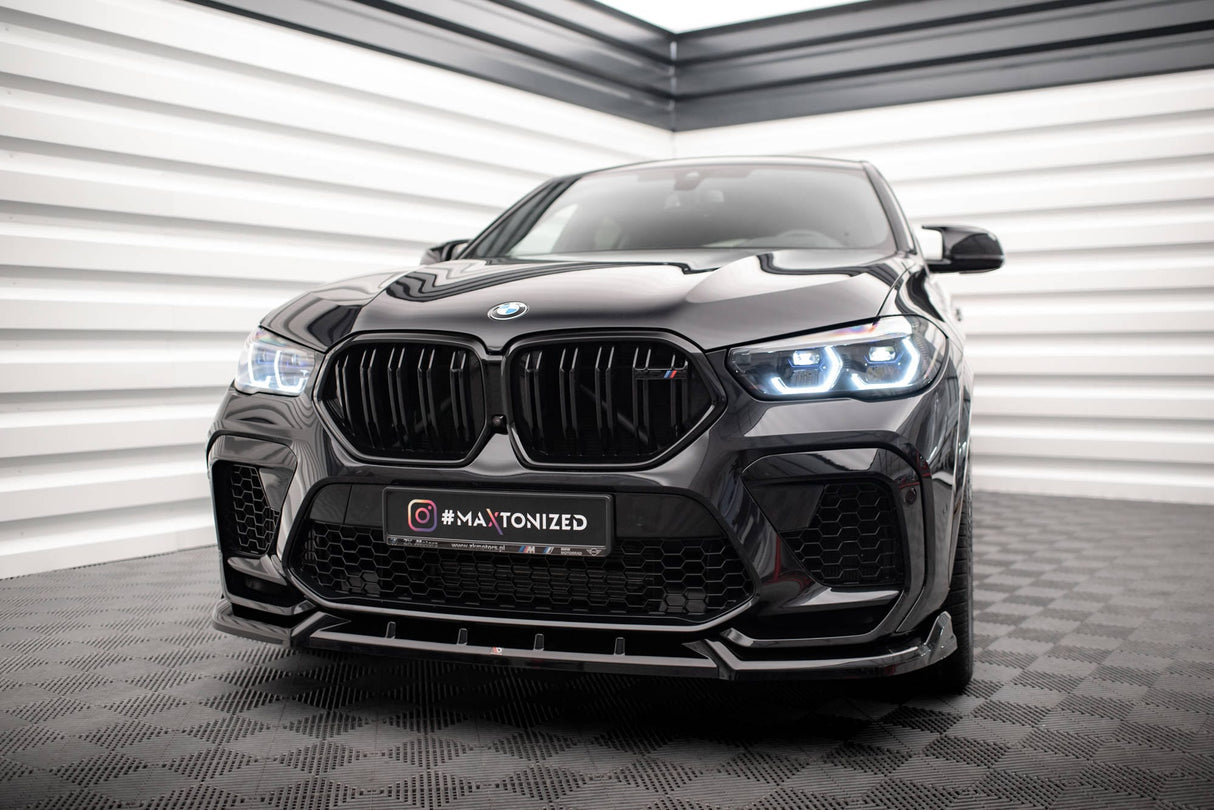 Maxton Design Front Splitter V.2 BMW X6 M F96