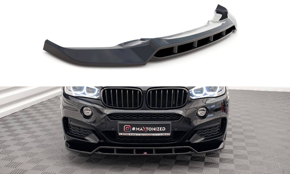 Maxton Design Front Splitter V.2 BMW X6 M-Pack F16