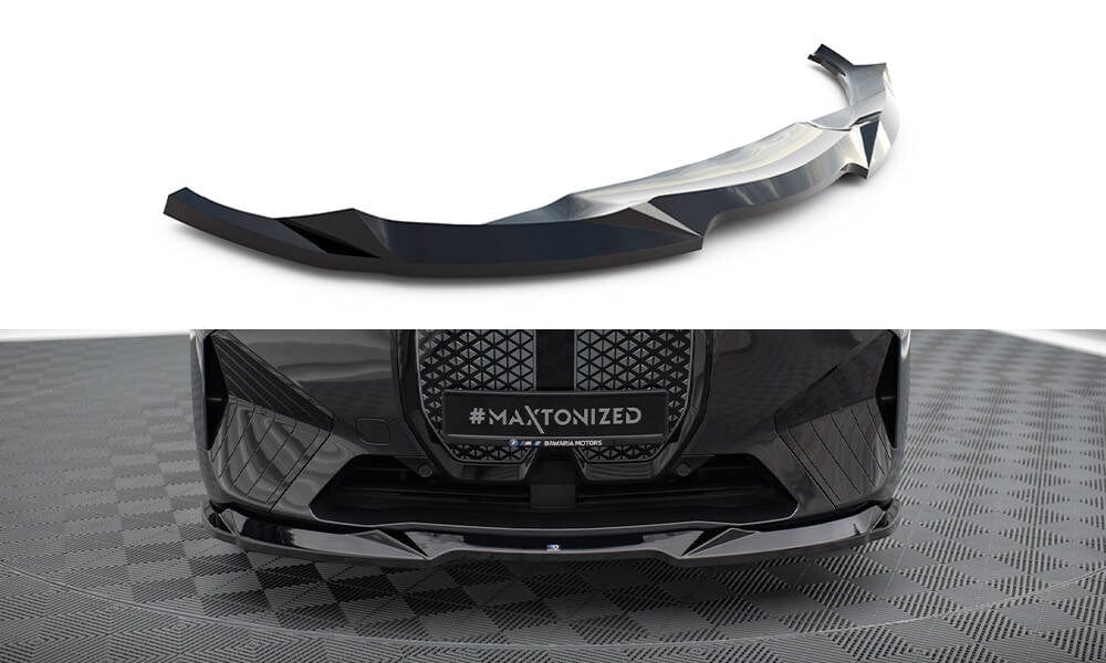Maxton Design Front Splitter V.2 BMW Ix Sport / M60