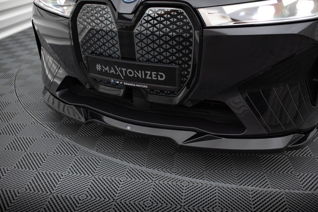 Maxton Design Front Splitter V.2 BMW Ix Sport / M60