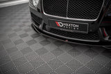 Maxton Design Front Splitter V.2 Bentley Continental Gt V8 S MK2