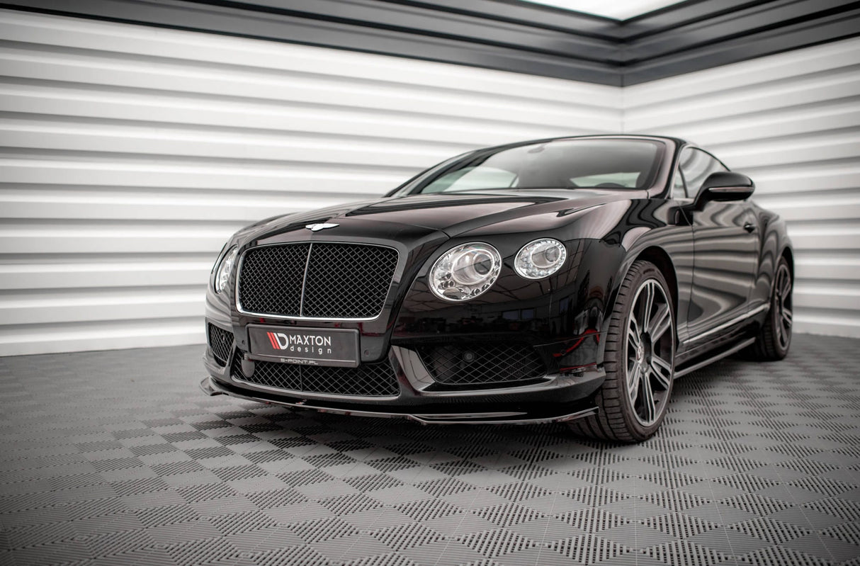 Maxton Design Front Splitter V.2 Bentley Continental Gt V8 S MK2