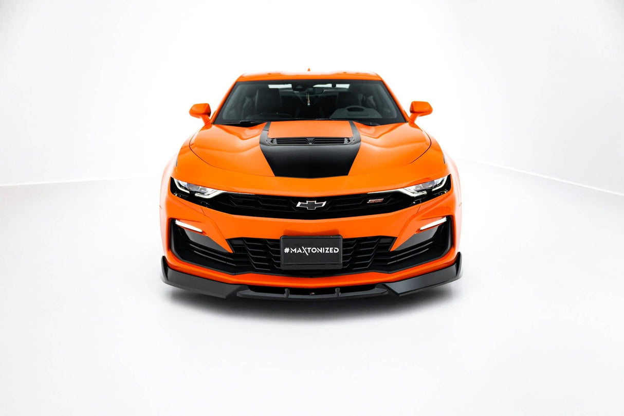 Maxton Design Front Splitter V.2 Chevrolet Camaro SS MK6 Facelift