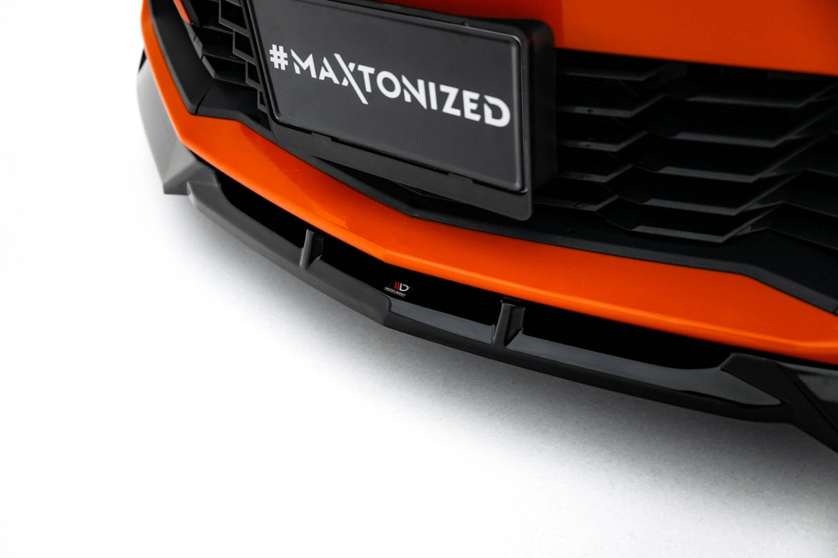 Maxton Design Front Splitter V.2 Chevrolet Camaro SS MK6 Facelift