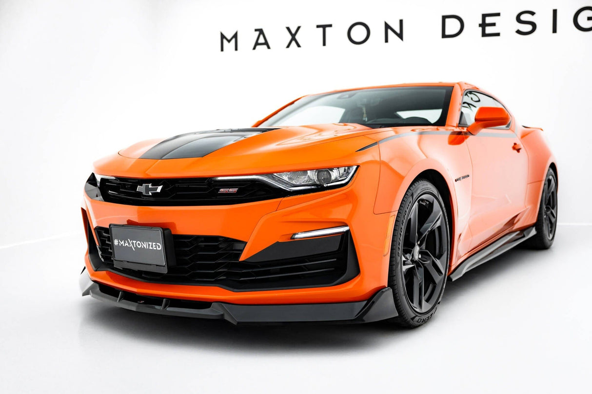 Maxton Design Front Splitter V.2 Chevrolet Camaro SS MK6 Facelift