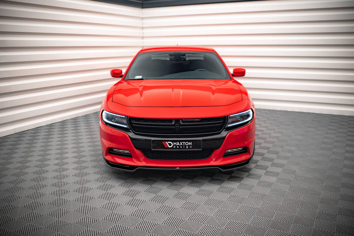 Maxton Design Front Splitter V.2 Dodge Charger RT MK7 Facelift