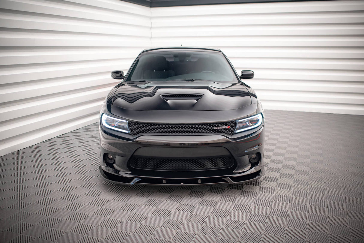 Maxton Design Front Splitter V.2 Dodge Charger SRT MK7 Facelift