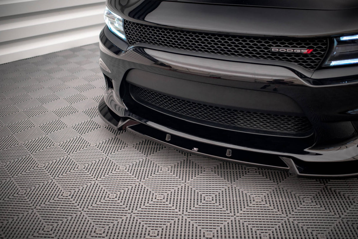 Maxton Design Front Splitter V.2 Dodge Charger SRT MK7 Facelift