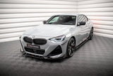 Maxton Design Front Splitter V.2 + Flaps BMW 2 Coupe M-Pack / M240I G42