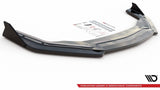 Maxton Design Front Splitter V.2 + Flaps Ford Mustang GT MK6 Facelift