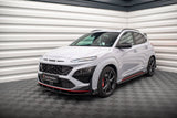 Maxton Design Front Splitter V.2 + Flaps Hyundai Kona N MK2