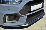 Maxton Design Front Splitter V.2 Ford Focus RS MK3