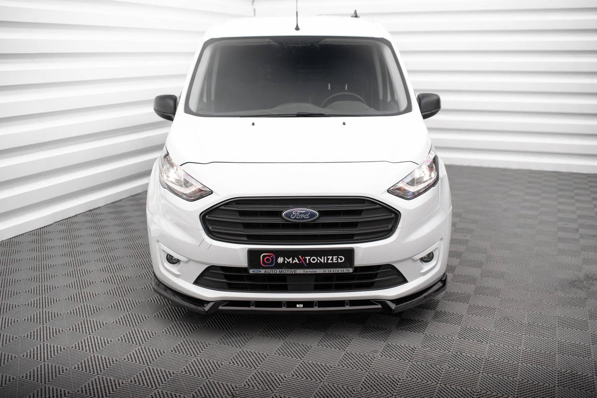 Maxton Design Front Splitter V.2 Ford Transit Connect MK2 Facelift