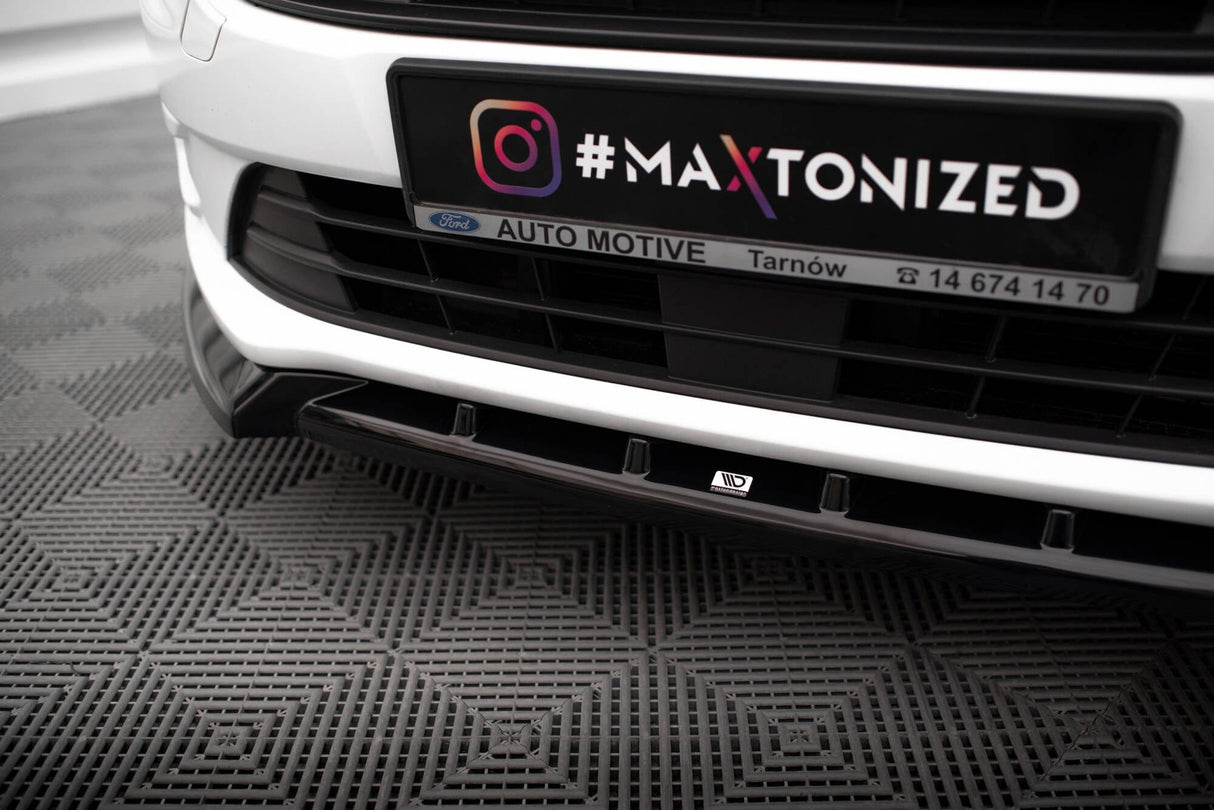 Maxton Design Front Splitter V.2 Ford Transit Connect MK2 Facelift
