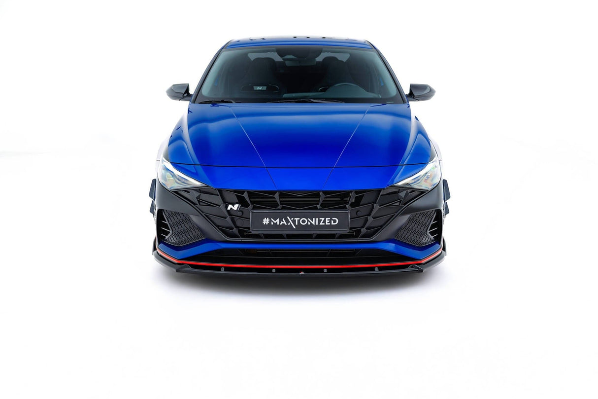Maxton Design Front Splitter V.2 Hyundai Elantra N MK7