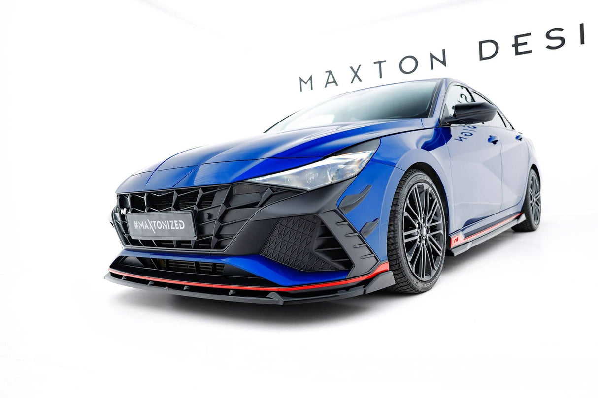 Maxton Design Front Splitter V.2 Hyundai Elantra N MK7