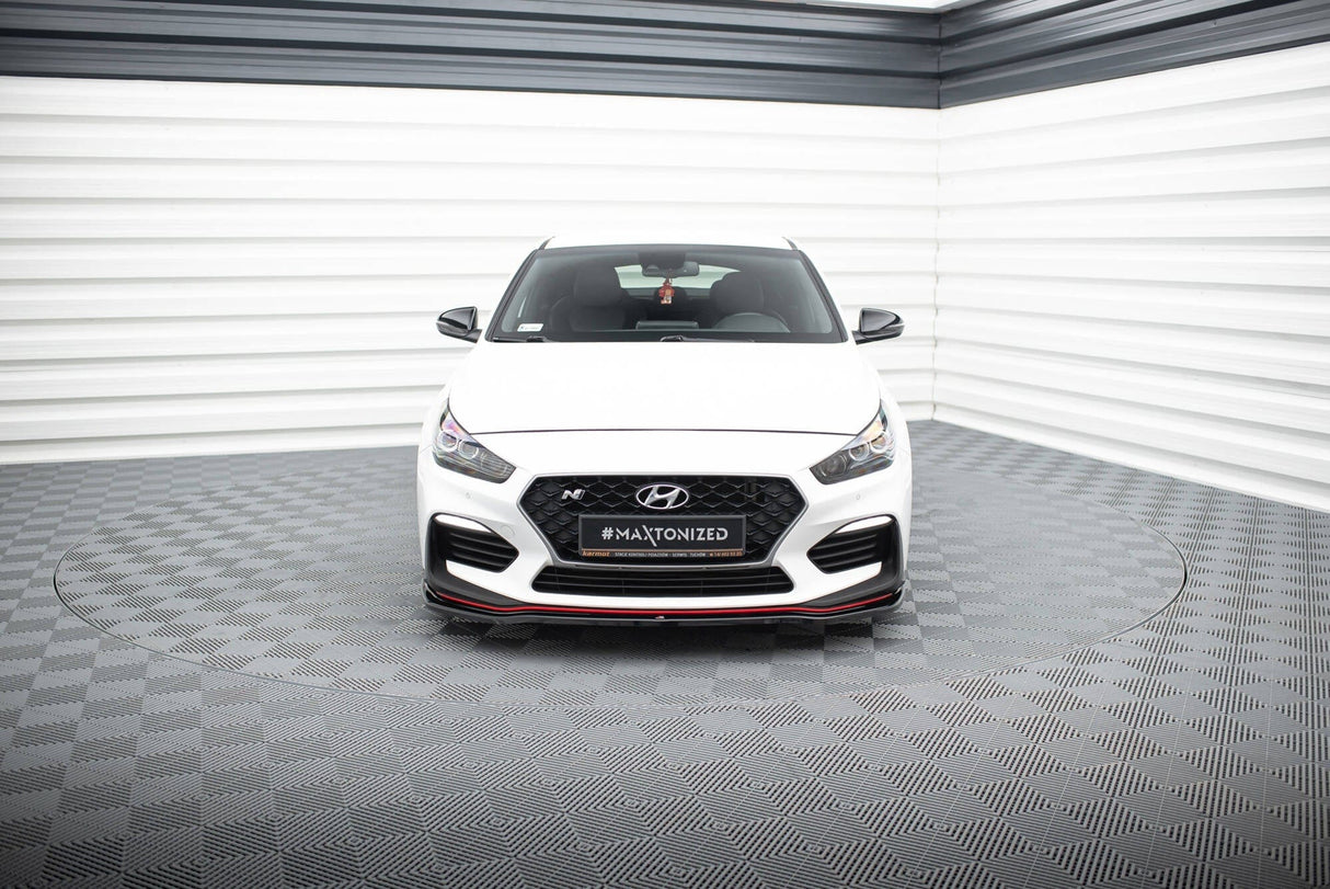 Maxton Design Front Splitter V.2 - Hyundai I30 N (Elantra Gt) Mk3 Hatchback / Fastback