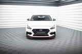 Maxton Design Front Splitter V.2 - Hyundai I30 N (Elantra Gt) Mk3 Hatchback / Fastback
