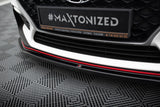 Maxton Design Front Splitter V.2 - Hyundai I30 N (Elantra Gt) Mk3 Hatchback / Fastback
