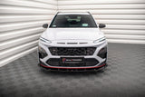Maxton Design Front Splitter V.2 Hyundai Kona N MK2
