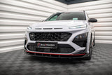 Maxton Design Front Splitter V.2 Hyundai Kona N MK2