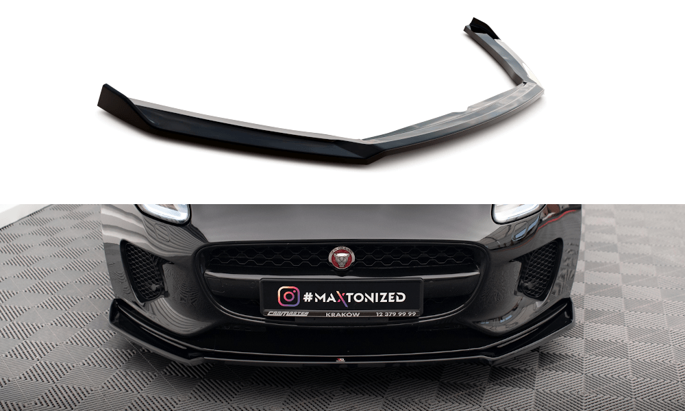 Maxton Design Front Splitter V.2 Jaguar F-Type MK1 Facelift