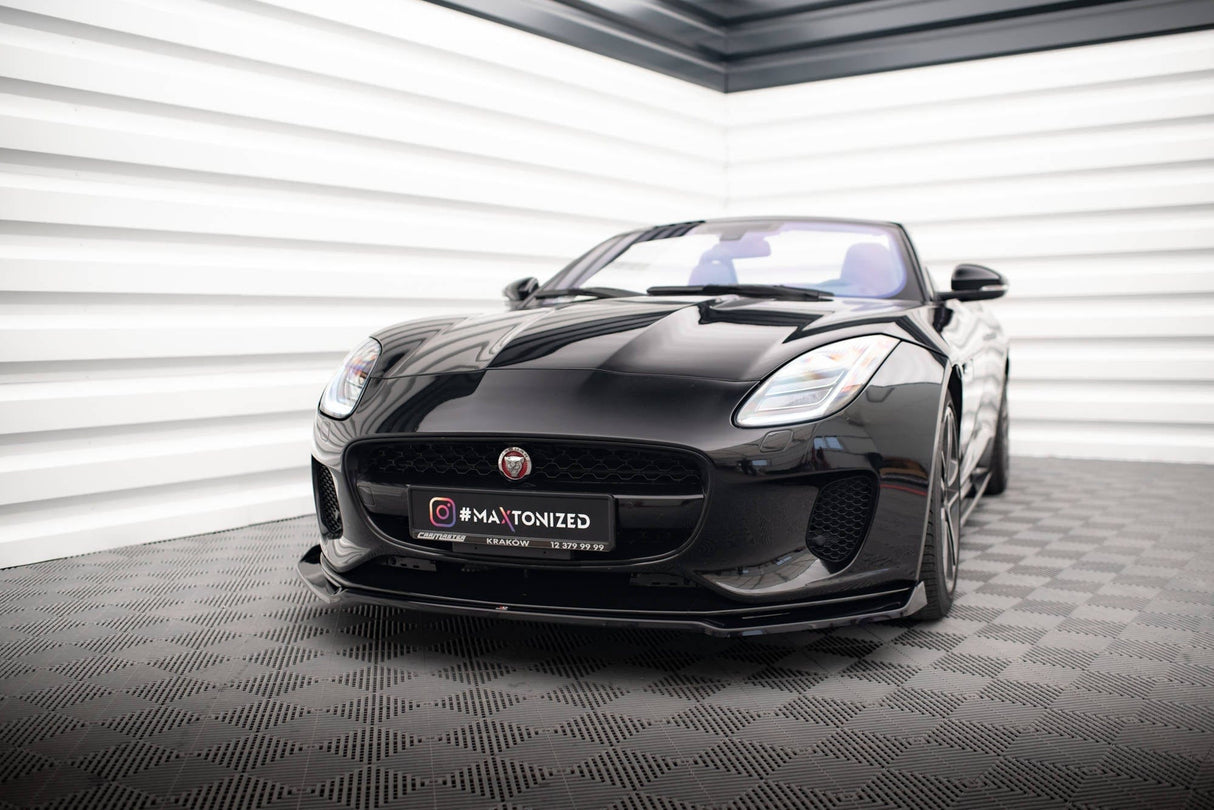 Maxton Design Front Splitter V.2 Jaguar F-Type MK1 Facelift