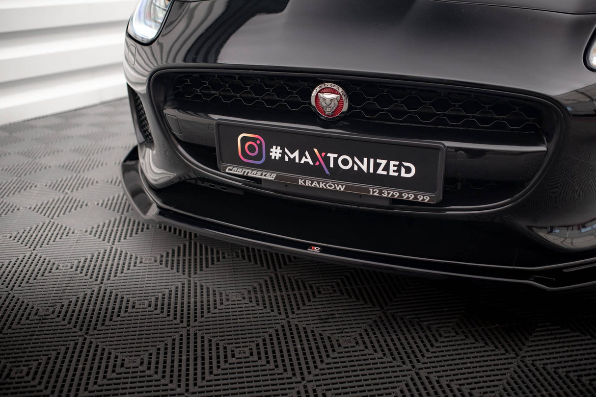 Maxton Design Front Splitter V.2 Jaguar F-Type MK1 Facelift