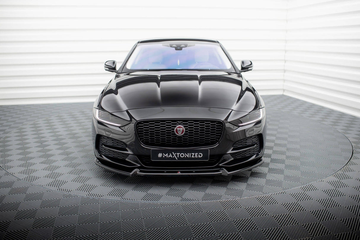 Maxton Design Front Splitter V.2 Jaguar Xe X760 Facelift