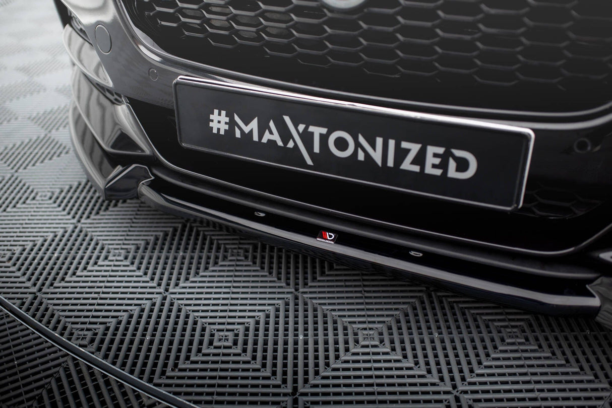 Maxton Design Front Splitter V.2 Jaguar Xe X760 Facelift