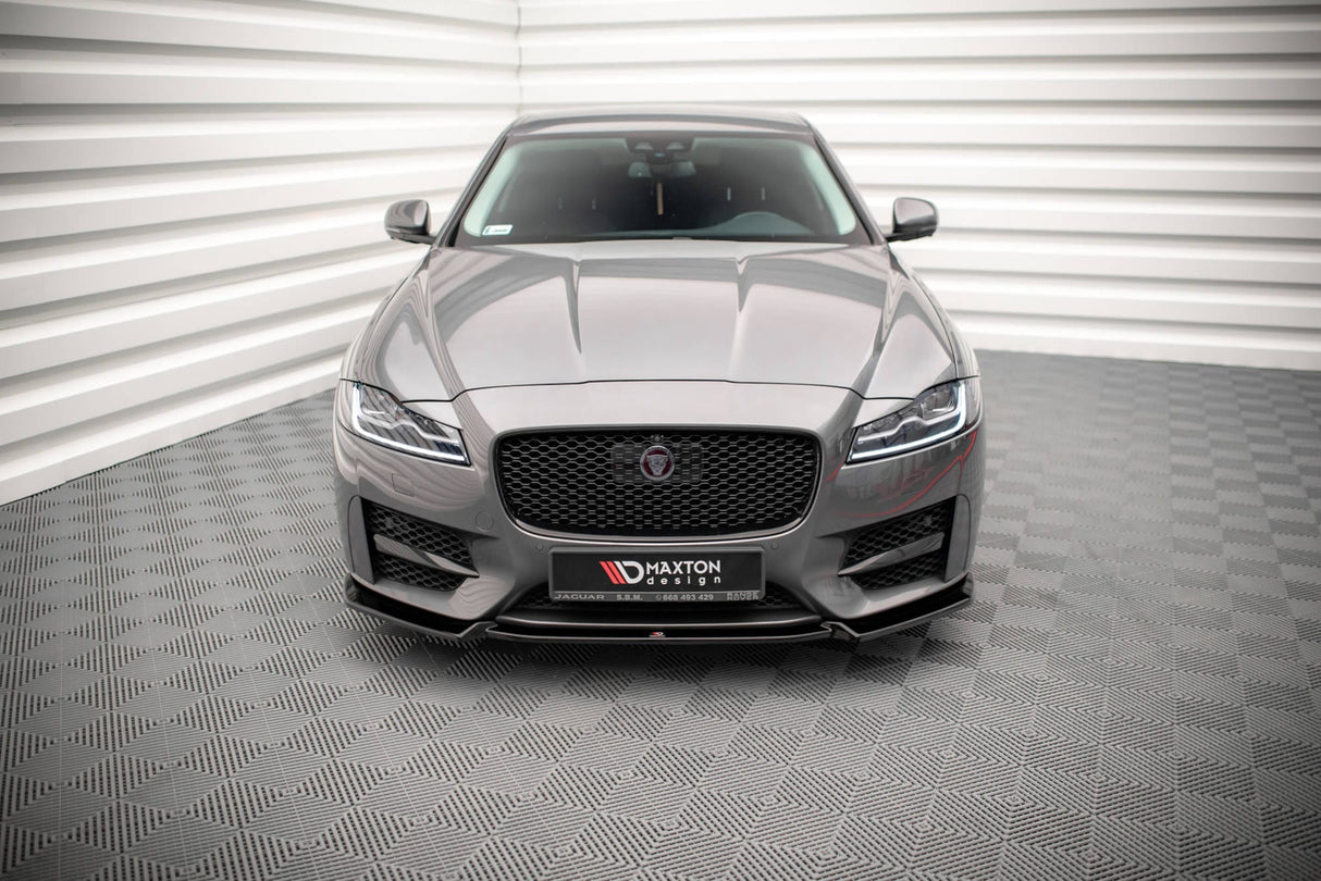Maxton Design Front Splitter V.2 Jaguar Xf R-Sport MK2