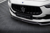 Maxton Design Front Splitter V.2 Maserati Ghibli MK3 Facelift