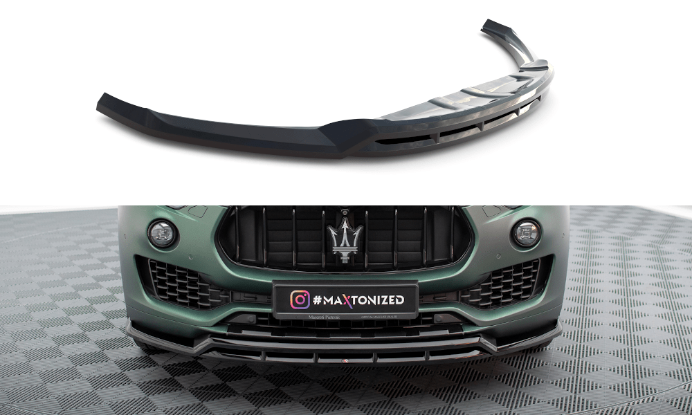 Maxton Design Front Splitter V.2 Maserati Levante MK1