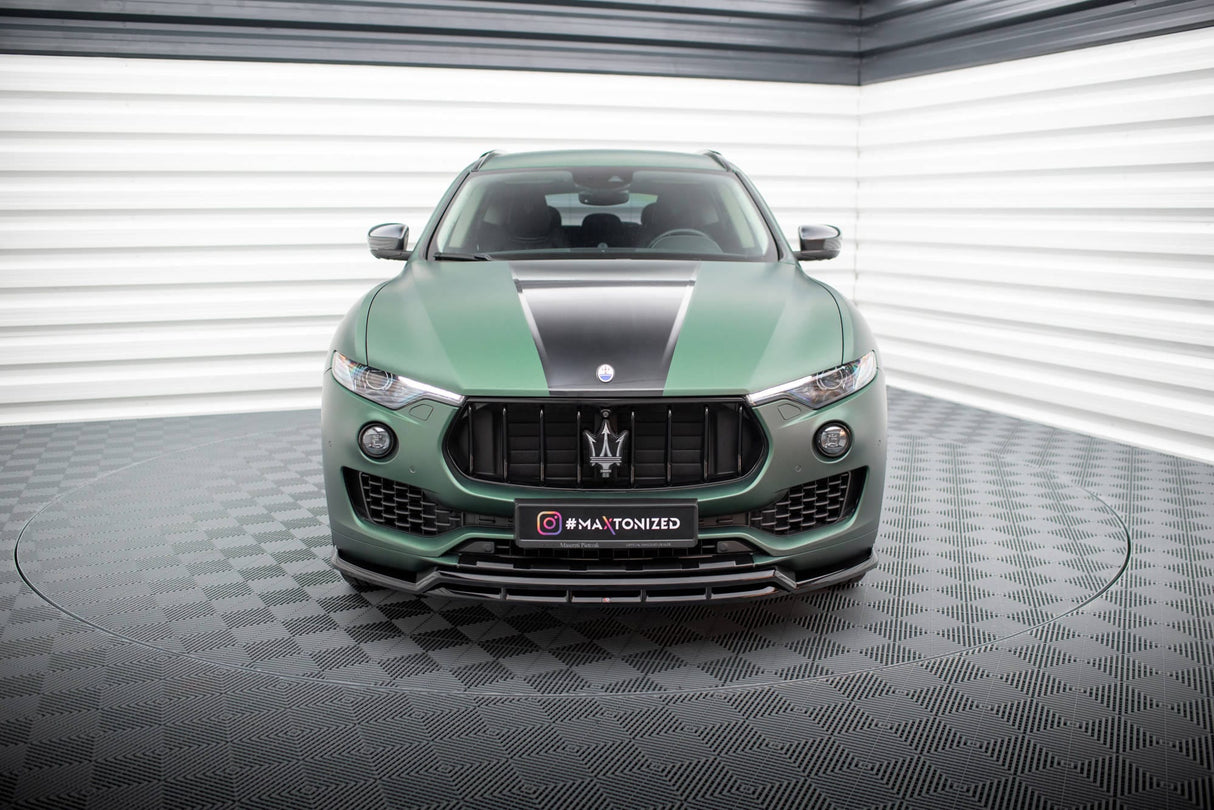Maxton Design Front Splitter V.2 Maserati Levante MK1