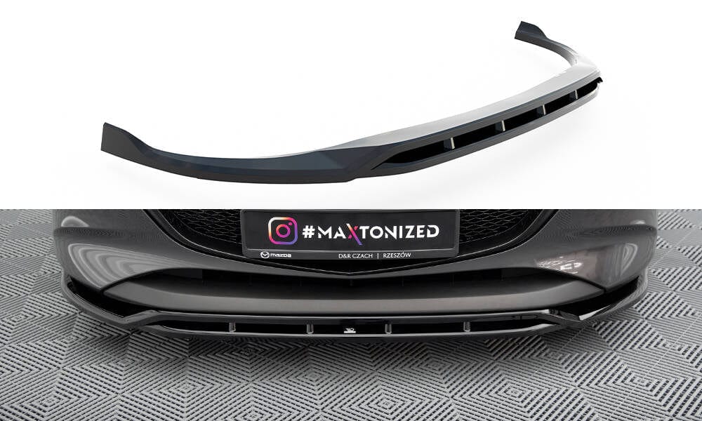 Maxton Design Front Splitter V.2 Mazda 3 MK4