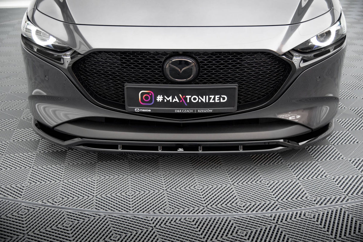 Maxton Design Front Splitter V.2 Mazda 3 MK4