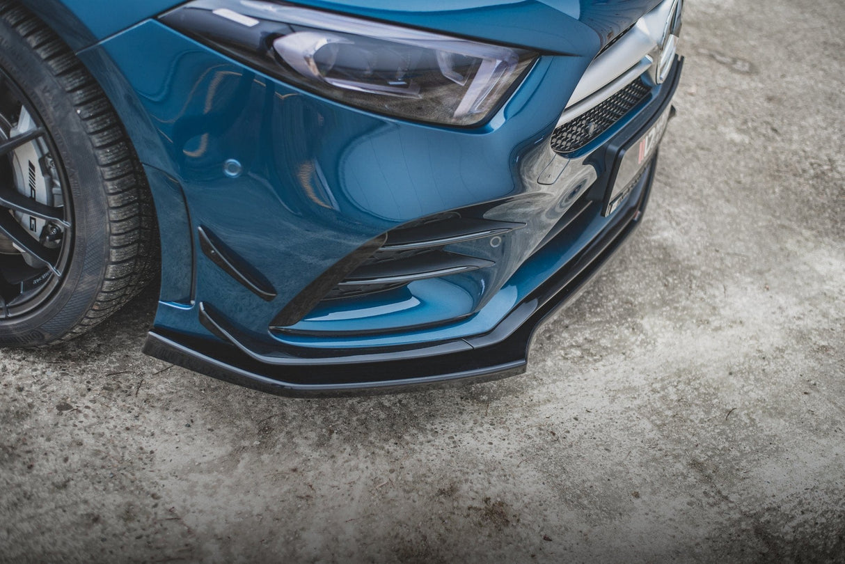 Maxton Design Front Splitter V.2 Mercedes A35 AMG / AMG-Line W177