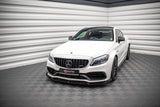 Maxton Design Front Splitter V.2 Mercedes-AMG C63 Coupe C205 Facelift