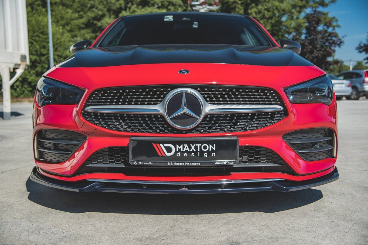 Maxton Design Front Splitter V.2 Mercedes-Benz CLA A35 AMG / AMG-Line C118