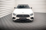 Maxton Design Front Splitter V.2 - Mercedes Benz / E AMG Line / W213 Facelift