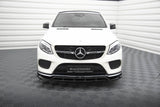 Maxton Design Front Splitter V.2 Mercedes-Benz GLE Coupe 43 AMG / AMG-Line C292